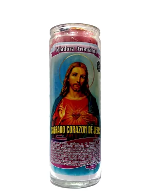 Veladora Sagrado Corazón de Jesus