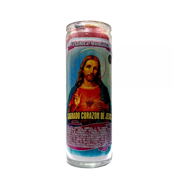 Veladora Sagrado Corazón de Jesus