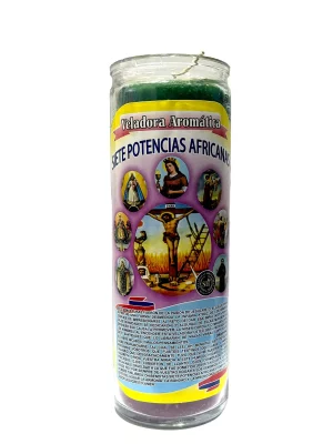 Veladora Siete Potencias Africanas