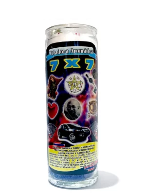 Veladora 7 x 7