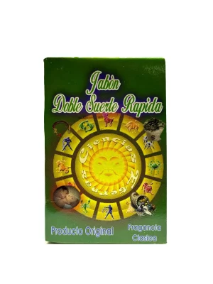 Jabón Doble suerte Rápida